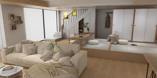 Japanese Living Room 