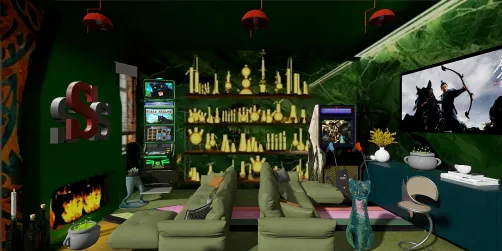 Slytheryn Recreation Room
