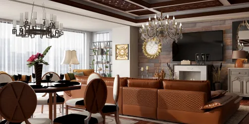 tuscan living e dining 