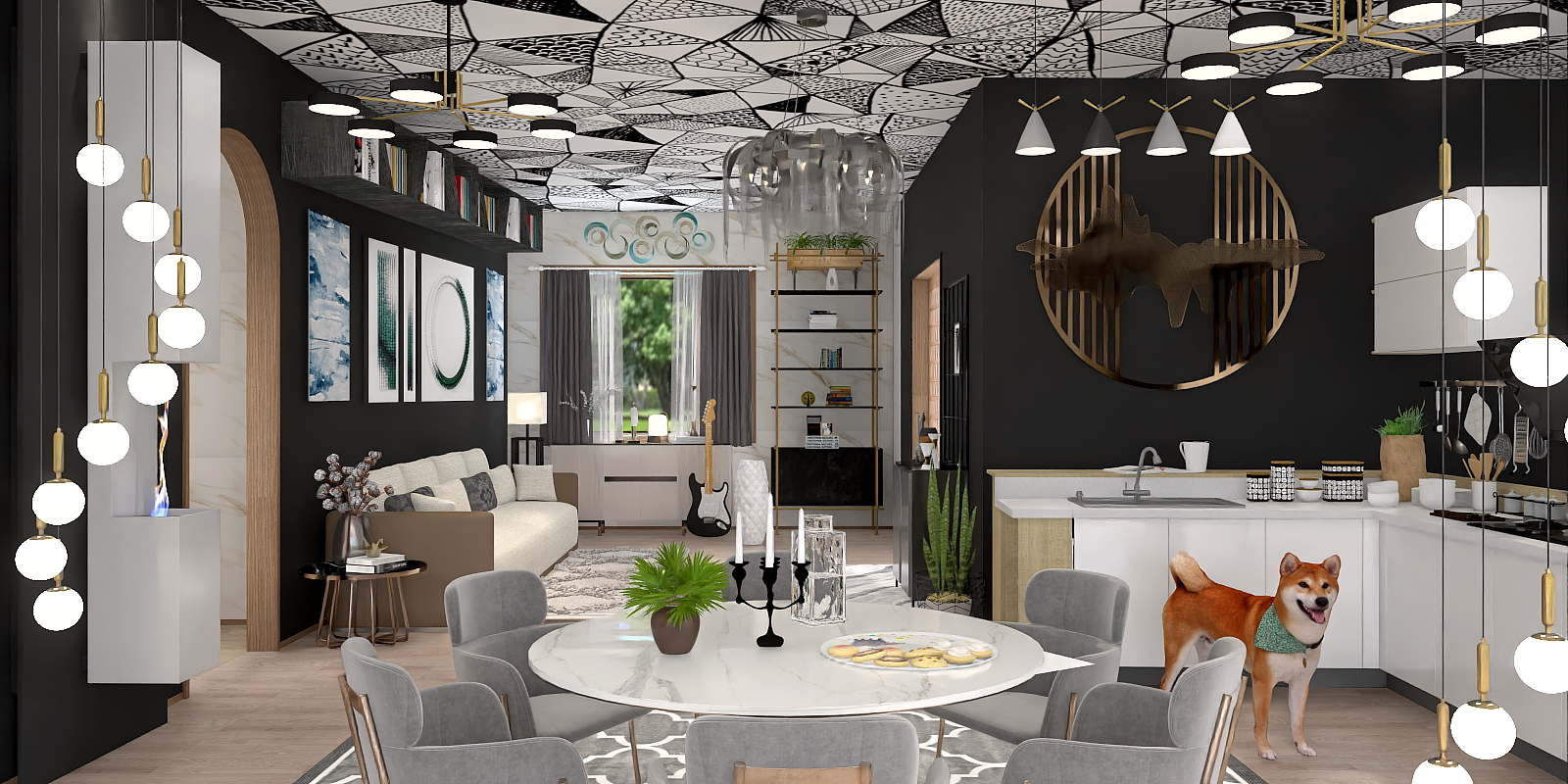 Modern Dining Room ✨®️🍽️