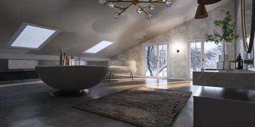 Cement and Stone Baths