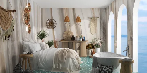 Mediterranean Style For {Peach Designs}