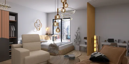 Cream bedroom