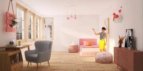 Chambre adolescente 