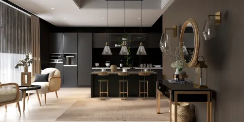 Luxury style kitchen 