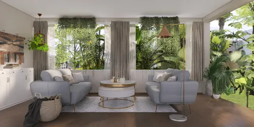 Plant living room