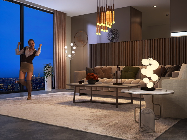 A residential apartment with a wonderful