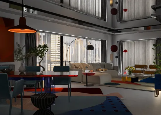 # Salón Bauhaus Renderização de Design
