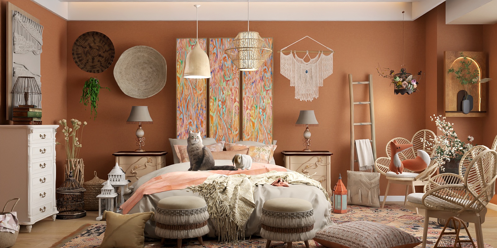 A little bit of boho 