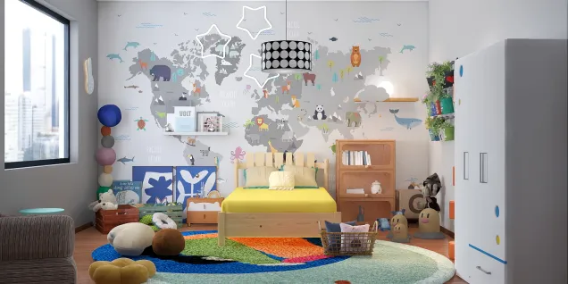 world map wallpaper room 