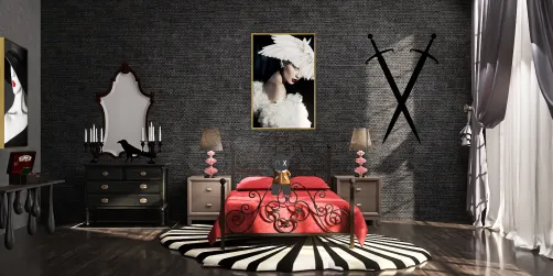 Another Gothic Bedroom 