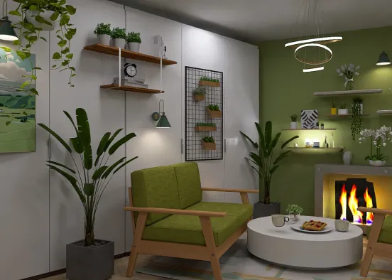 Plant room 🪴 🌱  Design Rendering
