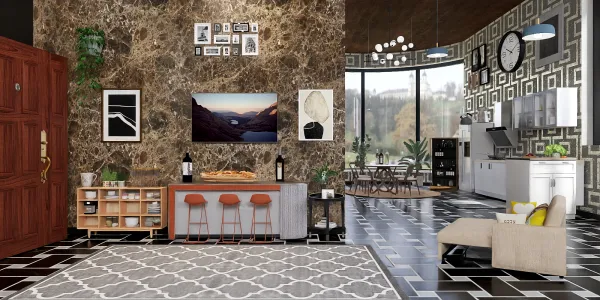 Professional interior design created with Homestyler 3D design software