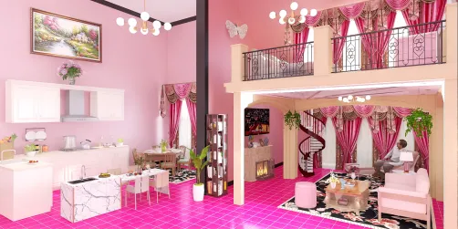 My version of Barbies house