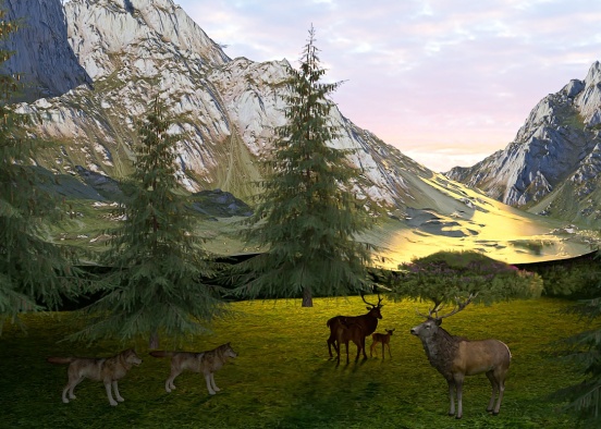 The Stand-off.    Yellowstone Design Rendering