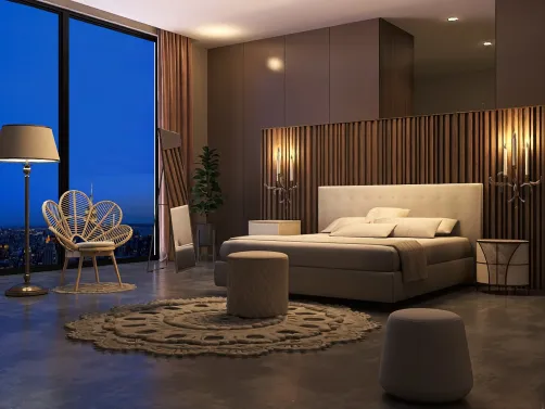 Luxury Hotel Bedroom
