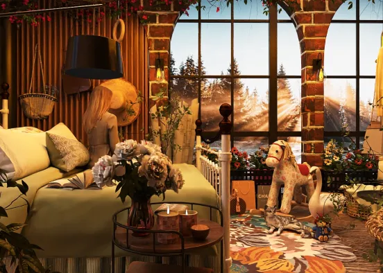# Spin the Industrial & Rustic  Renderização de Design