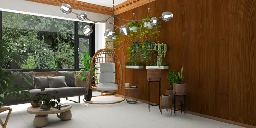Luxury Plant Living Room 🌵