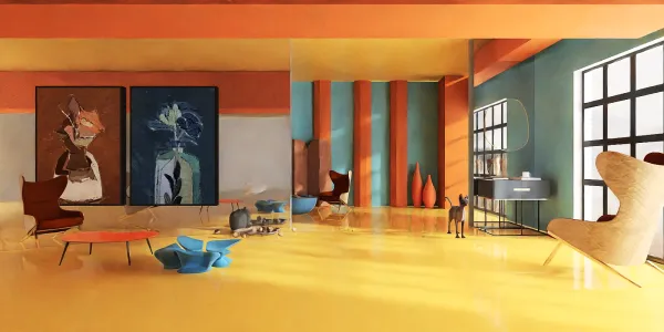 Professional interior design created with Homestyler 3D design software