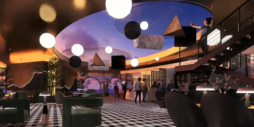 Hotel lobby