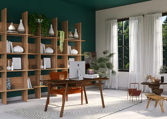 # A study in green Renderização de Design