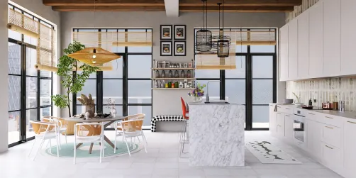 Light kitchen 