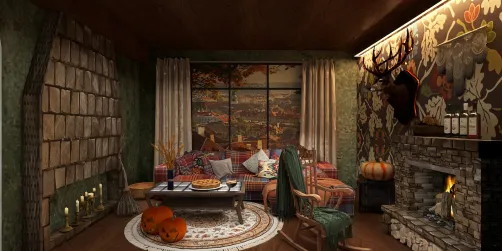 Autumn design.

