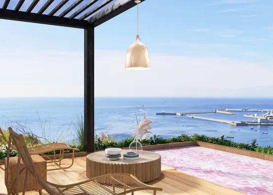 A place to relax outside Design Rendering