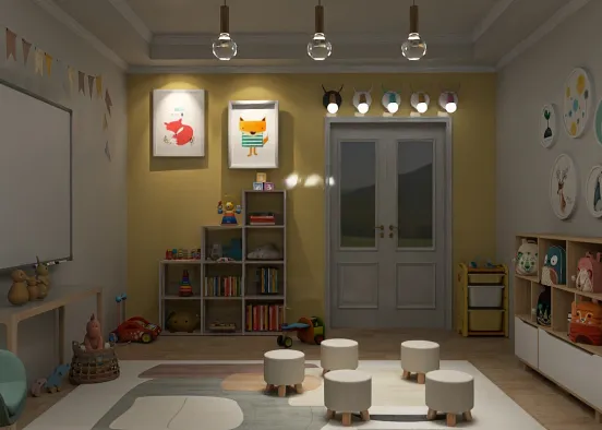 # Preschool 🐛📚🪁🧸 Renderização de Design