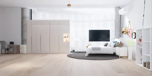 quarto de luxo e moderno 