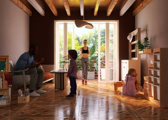 The wood family  Design Rendering