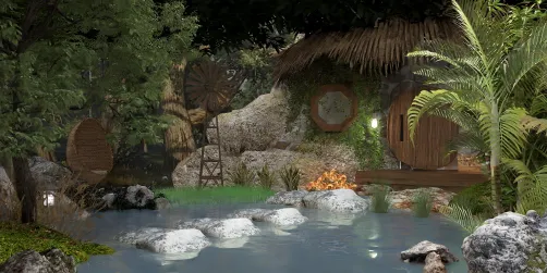 Hobbit living 