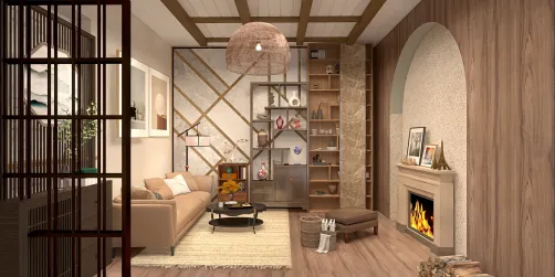 japandi Living Room 