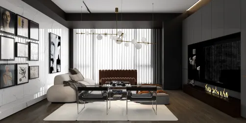 Luxurious Living Room 