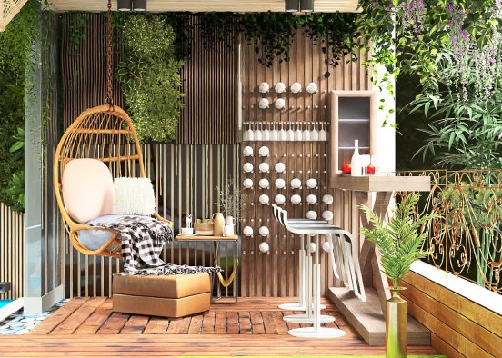 balcony bar 🥰🤗 Design Rendering
