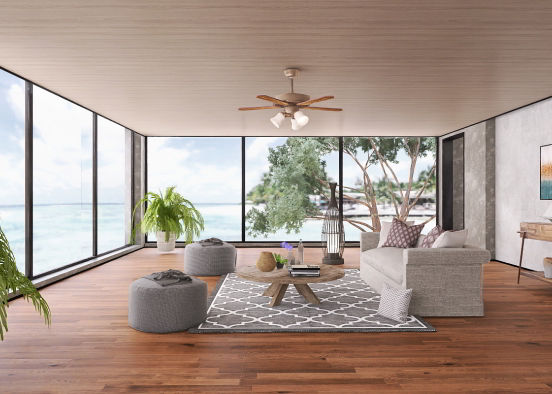 Sala de estar ⛵ Design Rendering