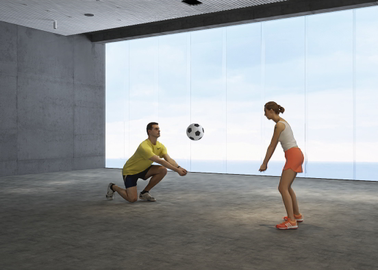 Let’s Play Volleyball! Design Rendering