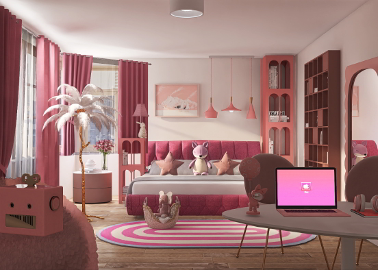 Pink Bliss Design Rendering