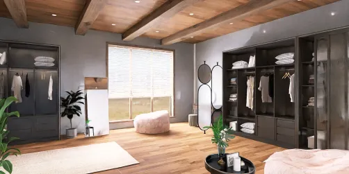 walk in wardrobe design🩷