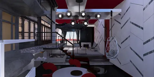 Decoração e pintura 🖤❤️