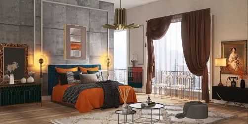 

Orange room