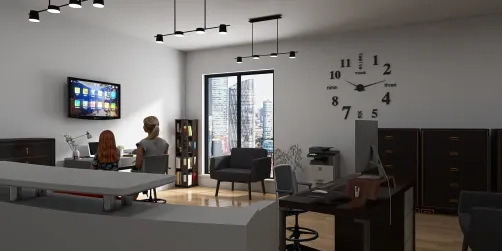 Office mom... take kid to work day