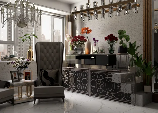# Spring flowers blooming  Renderização de Design