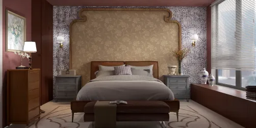 Modern Victorian Bedroom
