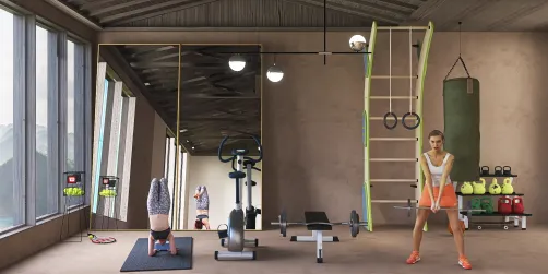modern gym