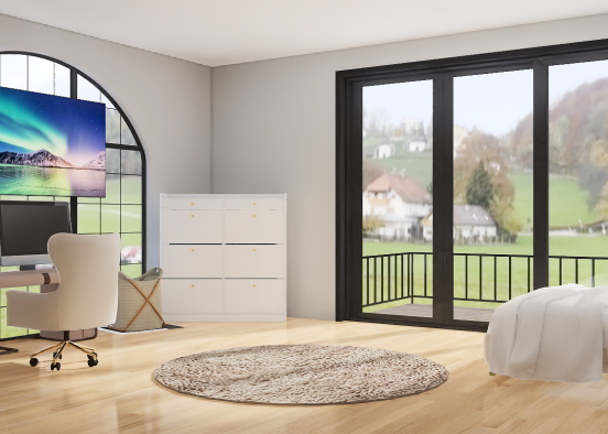This is my best friend/sisters room Design Rendering