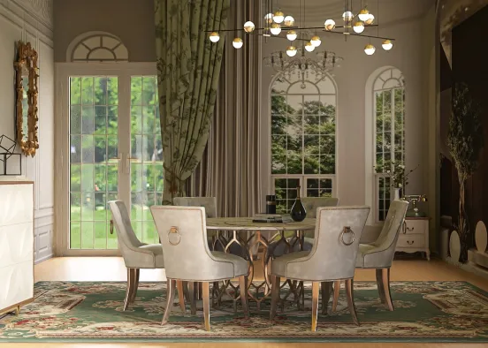 # Um Banquete de Luxo Визуализация дизайна