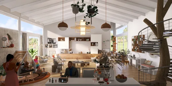 Professional interior design created with Homestyler 3D design software