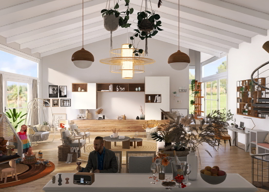 family home 🤍 Design Rendering