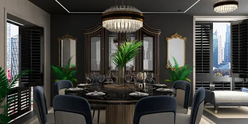Ethereal Ember Lounge